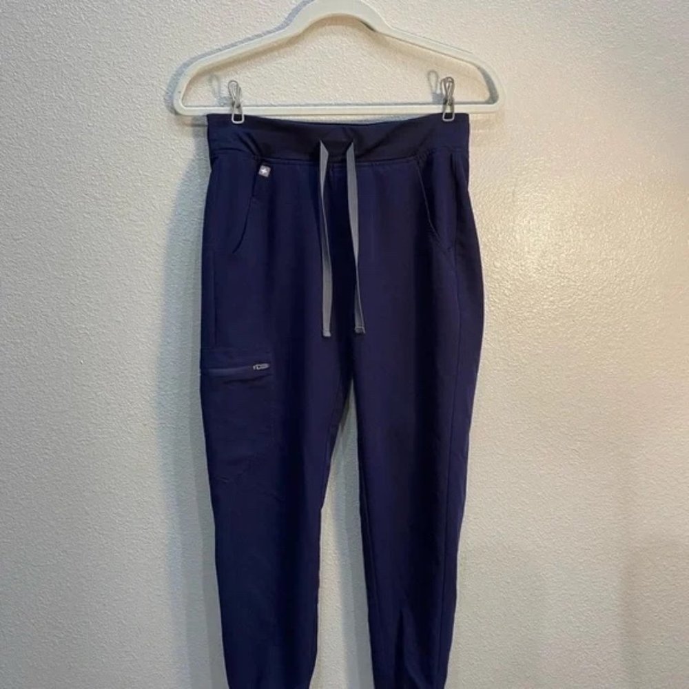 FIGS Navy Zamora Jogger Scrubs